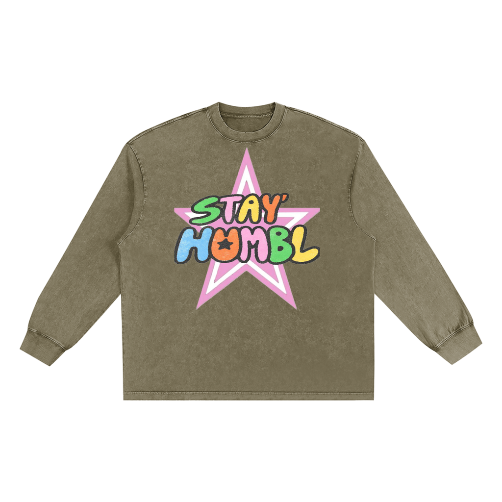 Long Sleeve "STAY HUMBL" Shirt