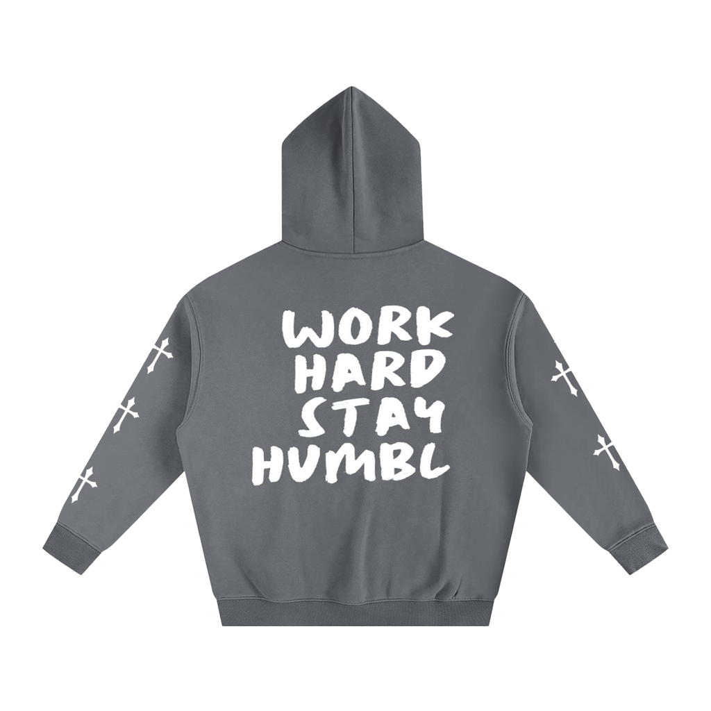 Oversize"Work Hard Stay Humbl" Hoodie