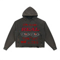 "Realize Real Lies" Over sized Hoodie